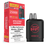 Level X Flavour Beast Boost Pod - Mtn Citrus Raspberry available on Canada online vape shop